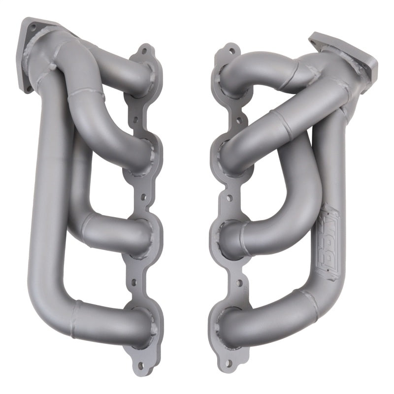 BBK 14-18 GM Truck 5.3/6.2 1 3/4in Shorty Tuned Length Headers - Titanium Ceramic BBK