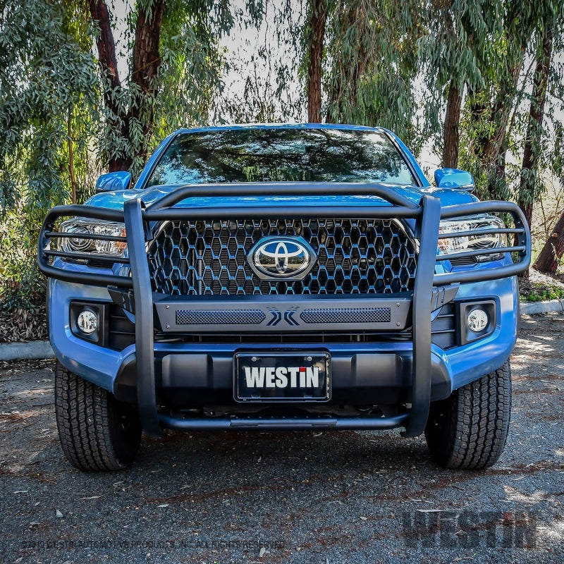 Westin 16-21 Toyota Tacoma Sportsman X Grille Guard - Tex. Blk - eliteracefab.com