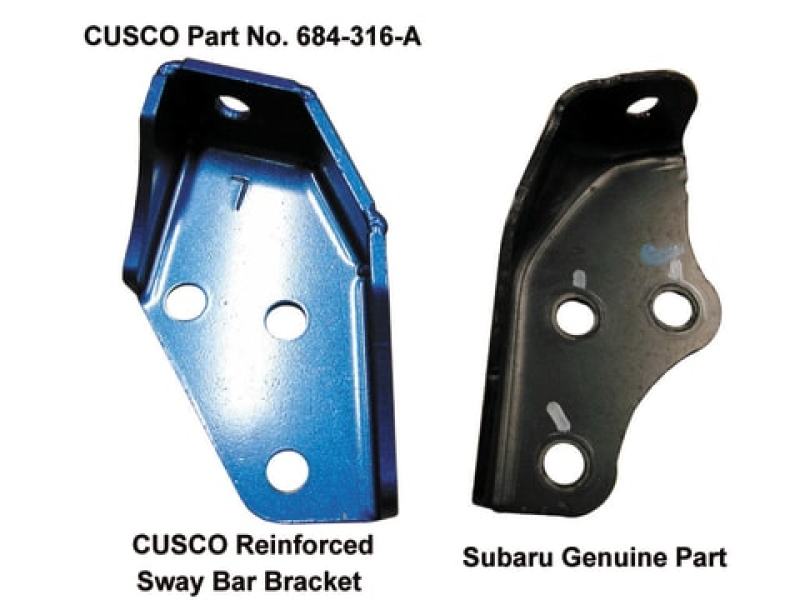 Cusco Rear Harder Sway Bar Bracket 03-09 Subaru Legacy - eliteracefab.com