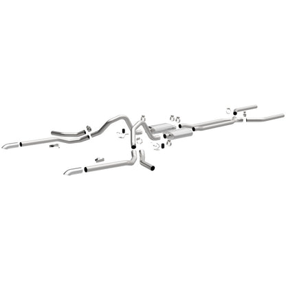 MagnaFlow 65-68 Chevy Impala All V8 Multiple Exit Options Crossmember-Back Perf Exhaust Magnaflow