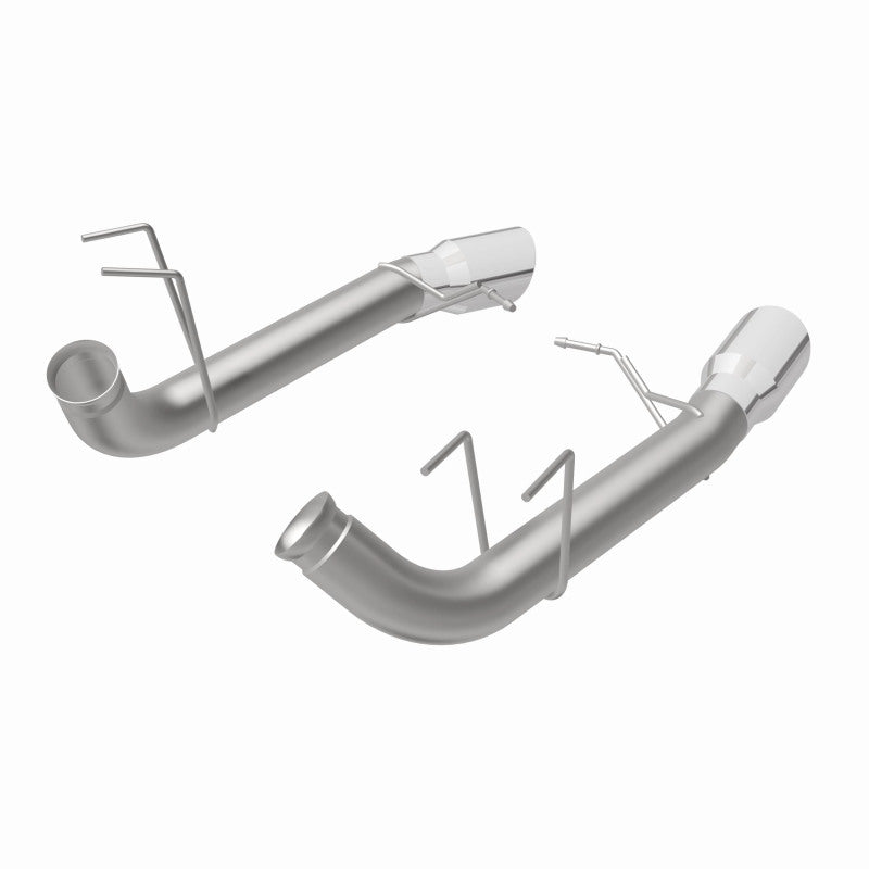 MagnaFlow 13 Ford Mustang Dual Split Rear Exit Stainless Axle-Back Cat Back Exhaust (Competition) Magnaflow