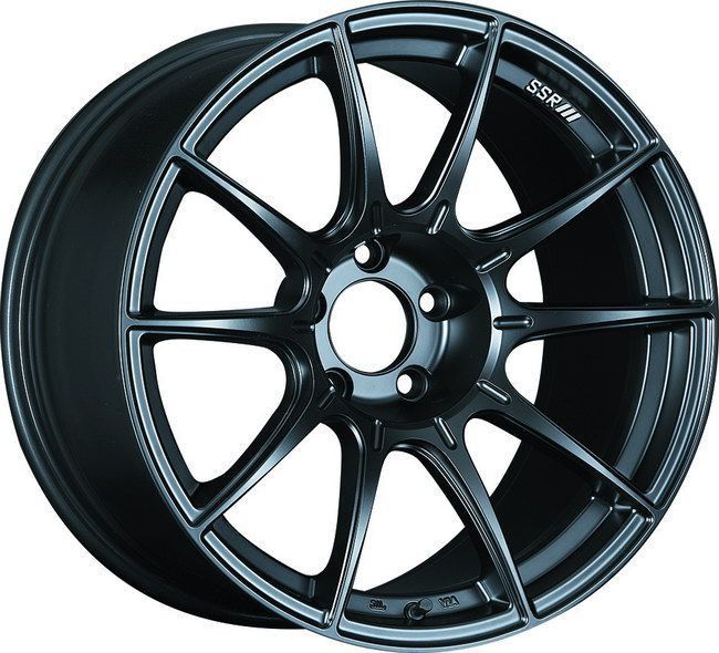 SSR GTX01 18x9.5 5x100 40mm Offset Flat Black Wheel FRS / BRZ - eliteracefab.com