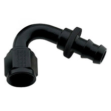 Load image into Gallery viewer, Fragola Performance Systems 212010-BL - 8000 Series Push-Lite Race Hose End - 120 Degree - eliteracefab.com