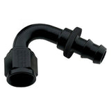 Fragola Performance Systems 212010-BL - 8000 Series Push-Lite Race Hose End - 120 Degree