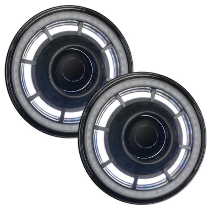 Oracle Oculus 7in ColorSHIFT Bi-LED Projector Headlights for Jeep Wrangler JK - eliteracefab.com