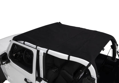 Rampage 2018-2019 Jeep Wrangler(JL) Sport 2-Door California Ext.Brief-OE Style - Black - eliteracefab.com