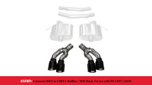 Load image into Gallery viewer, Corsa 16-17 Cadillac CTS-V 2.75in Inlet / 4.0in Outlet Black PVD Tip Kit (For Corsa Exhaust Only)