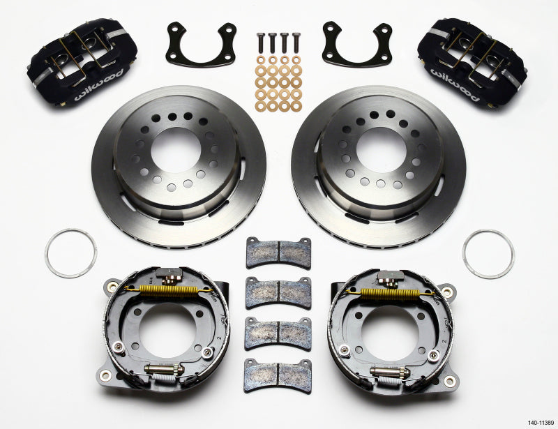 Wilwood Dynapro Low-Profile 11.00in P-Brake Kit New Big Ford 2.50in Offset - eliteracefab.com