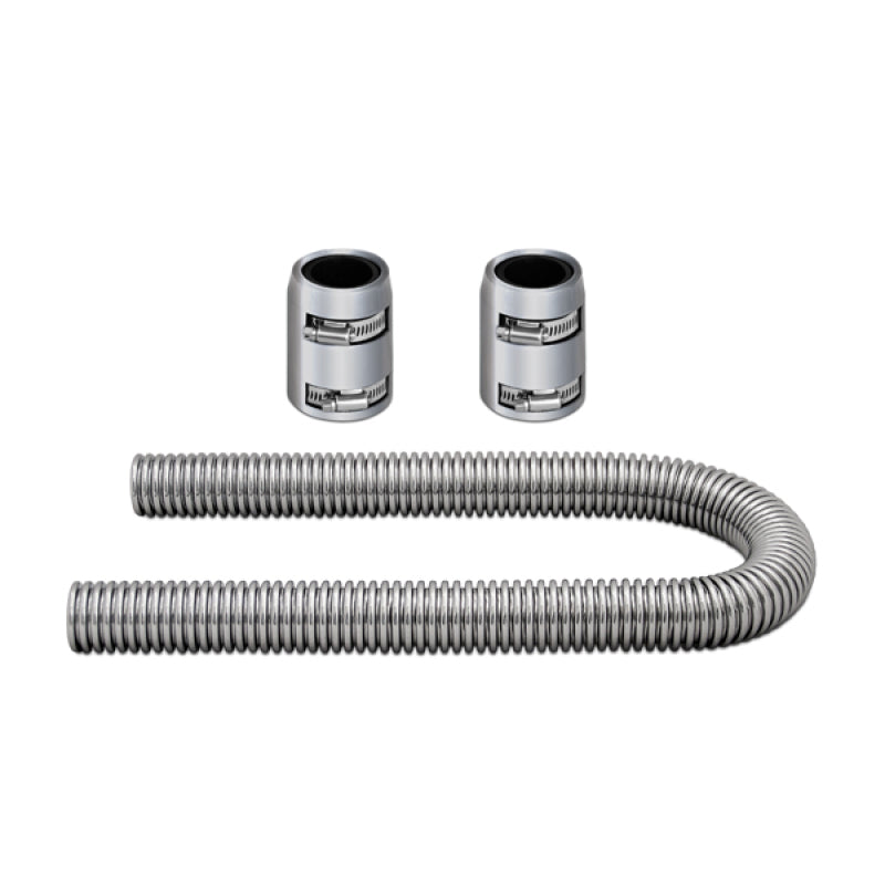 Mishimoto Universal Flexible Radiator Hose Kit Chrome - eliteracefab.com