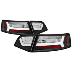 Spyder 09-12 Audi A6 LED Tail Lights - Black (ALT-YD-AA609-LED-BK) - eliteracefab.com