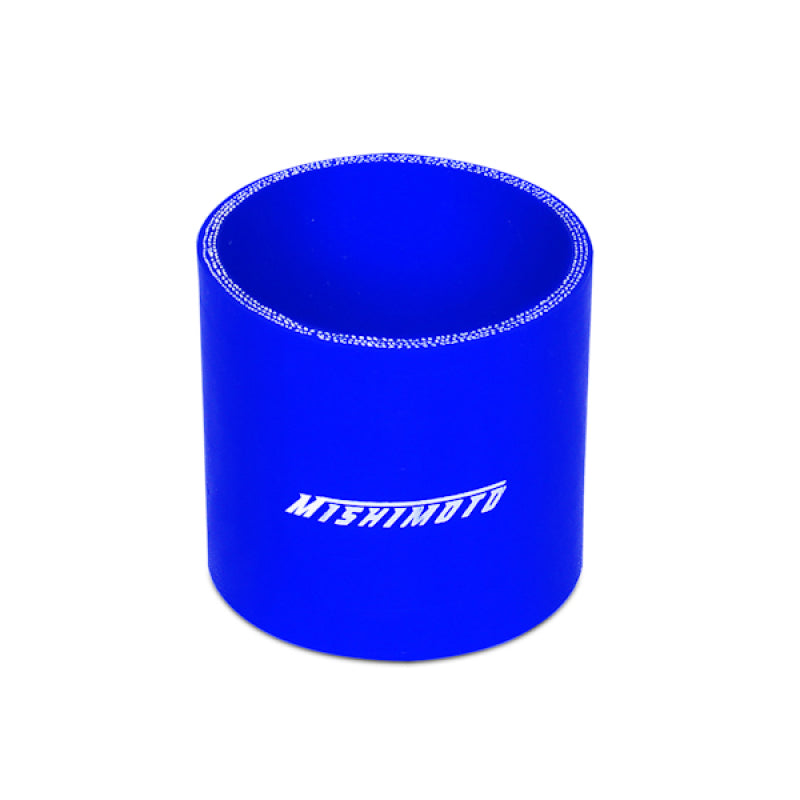 Mishimoto 3.0 Inch Blue Straight Coupler - eliteracefab.com