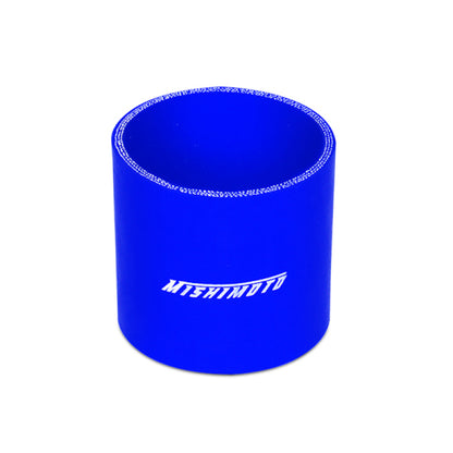 Mishimoto 3.0 Inch Blue Straight Coupler - eliteracefab.com