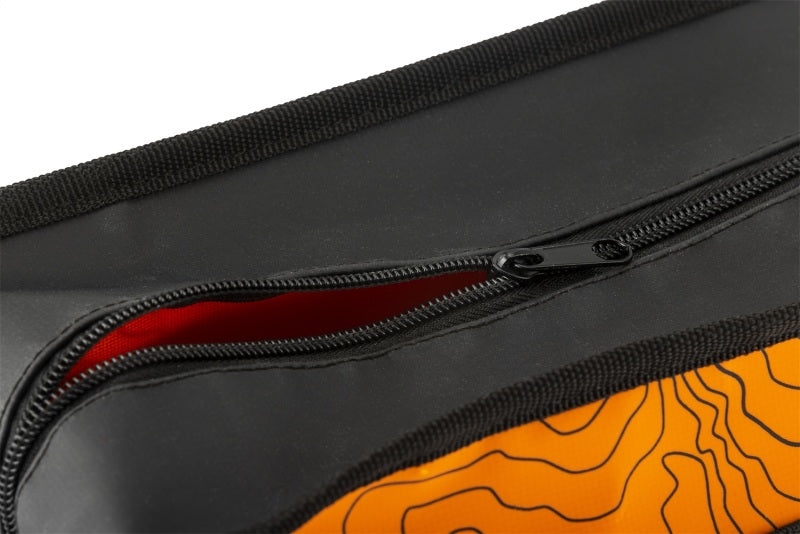 ARB Micro Recovery Bag Orange/Black Topographic Styling PVC Material - eliteracefab.com