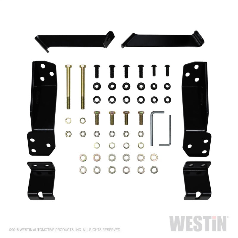 Westin 2019 Chevrolet Silverado 1500 HDX Grille Guard - Black - eliteracefab.com