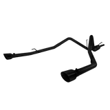 MBRP 09-14 Dodge Ram 1500 5.7L Cat-Back Dual Split Rear (Through Stock Bumper) AL - Black