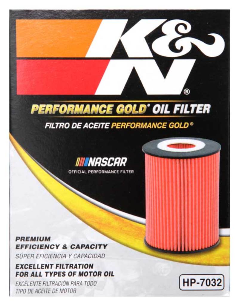 K&N Performance Oil Filter for 06-11 BMW M5/M6 / 08-15 Porsche Cayenne 4.8L / 10-15 911 3.4L/3.8L - eliteracefab.com