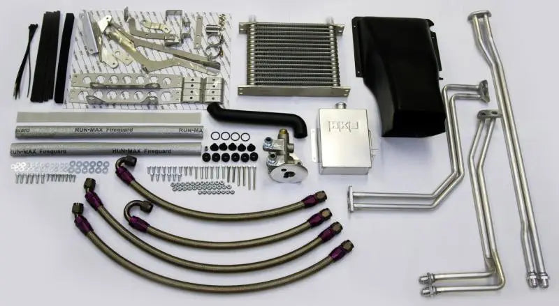 HKS Dual Clutch Trans Cooler Kit Nissan R35 GT-R VR38DETT 2012-2021 - eliteracefab.com