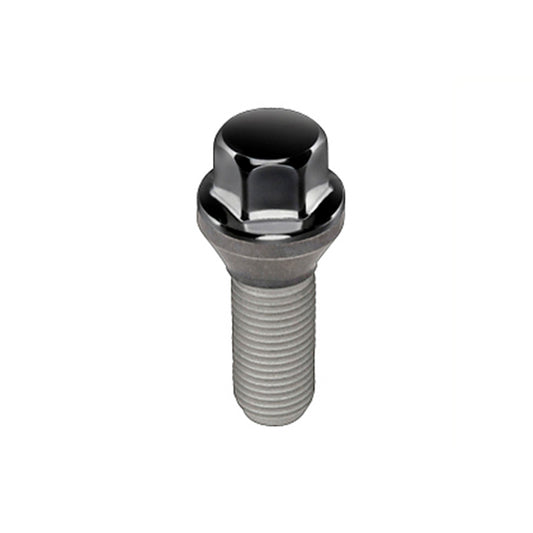 McGard M12x1.25 Black Cone Seat Lug Bolts - Box of 50 - 69732BK