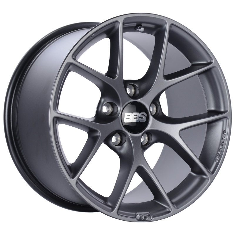 BBS SR 18x10 5x130 ET41 CB71.6 Satin Grey Wheel SR021SG