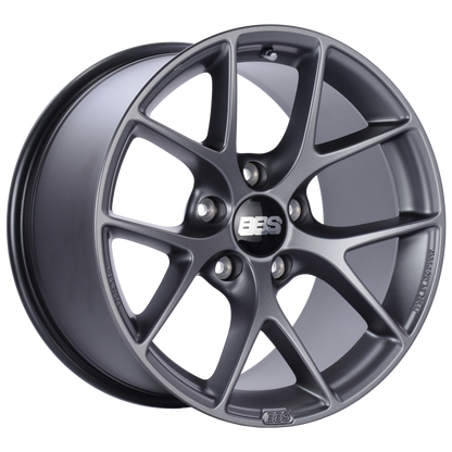 BBS SR 18x10 5x130 ET41 CB71.6 Satin Grey Wheel