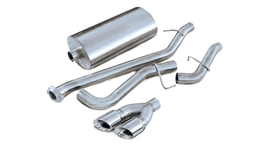 Corsa 02-06 Chevrolet Suburban Z71 5.3L V8 Polished Sport Cat-Back Exhaust CORSA Performance