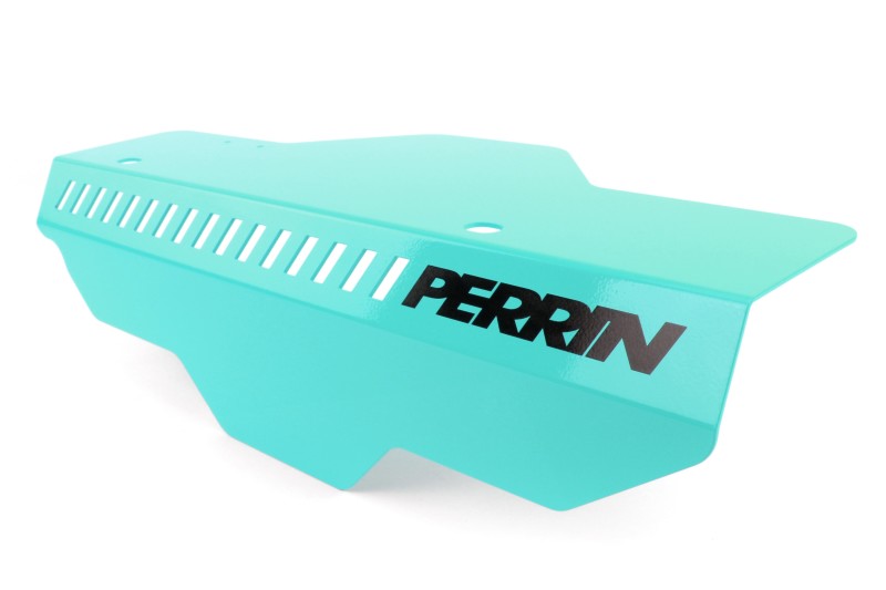 Perrin 02-14 Subaru WRX / 04-19 STi / 08-11 Impreza (NA) Subaru Pulley Cover - Hyper Teal - eliteracefab.com