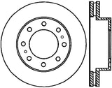 StopTech Power Slot 02-04 Avalance 2500 w/ 2in Raise Front Left Slotted CRYO Rotor