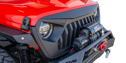 DV8 Offroad 2018+ Jeep JL/ Gladiator Angry Grill - eliteracefab.com