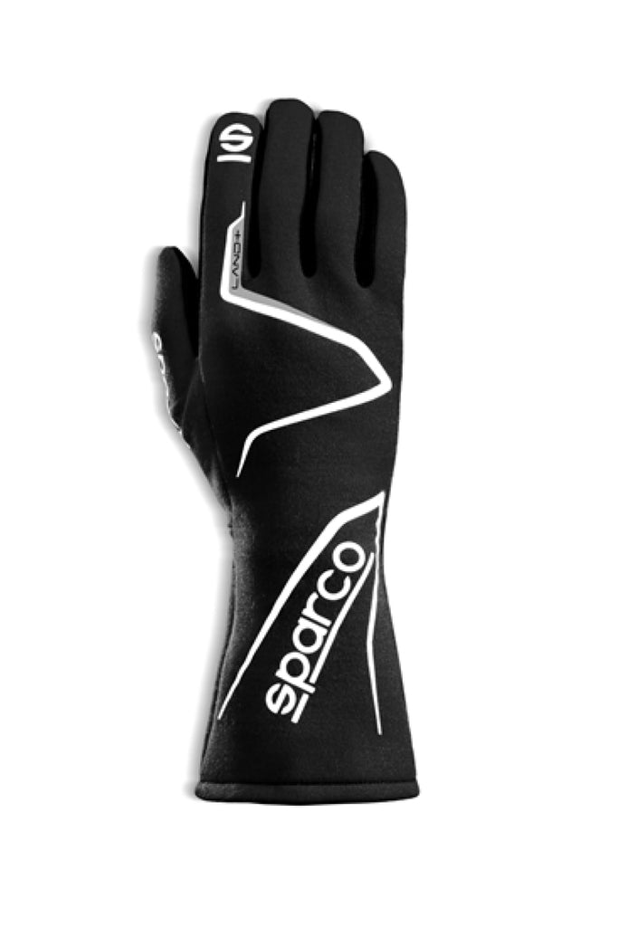 Sparco Glove Land+ 10 Black - eliteracefab.com