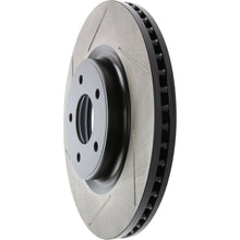 Load image into Gallery viewer, StopTech 13-15 Nissan Pathfinder Slotted Front Right Rotor - eliteracefab.com