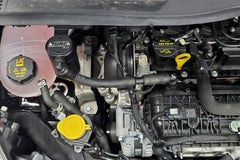 J&L 16-19 Ford Escape 1.5L EcoBoost Passenger Side Oil Separator 3.0 - Black Anodized - eliteracefab.com