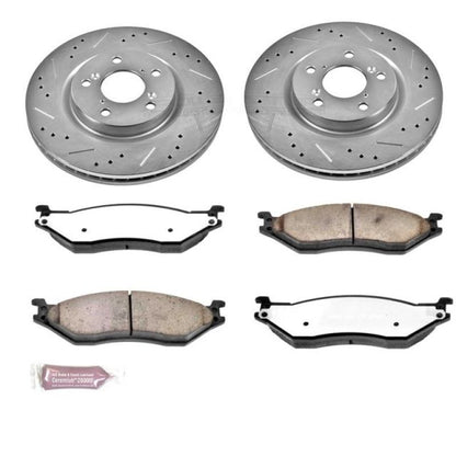 Power Stop 05-16 Ford F-450 Super Duty Front Z36 Truck & Tow Brake Kit - eliteracefab.com