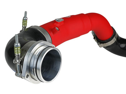 aFe 2020 Toyota Supra 3.0L 3in Red Intercooler Tube - Hot - eliteracefab.com