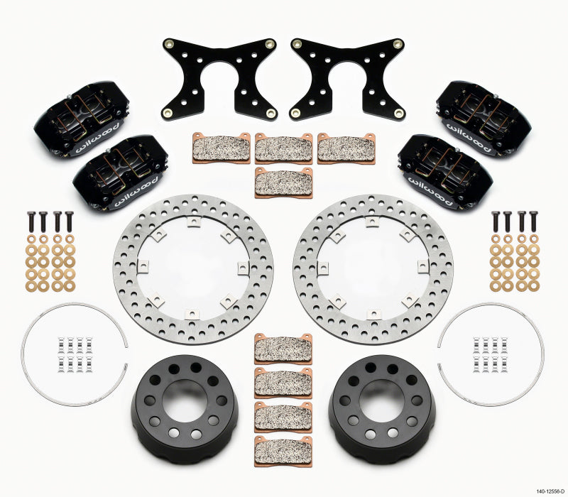 Wilwood Dynapro Lug Mount Dual Rear Dynamic Kit SA Drilled 58-64 Olds/Pont .690in Studs Wilwood