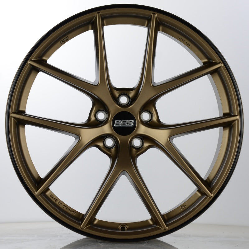 BBS CI-R 20x11.5 5x120 ET52 Bronze Rim Protector Wheel -82mm PFS/Clip Required - eliteracefab.com