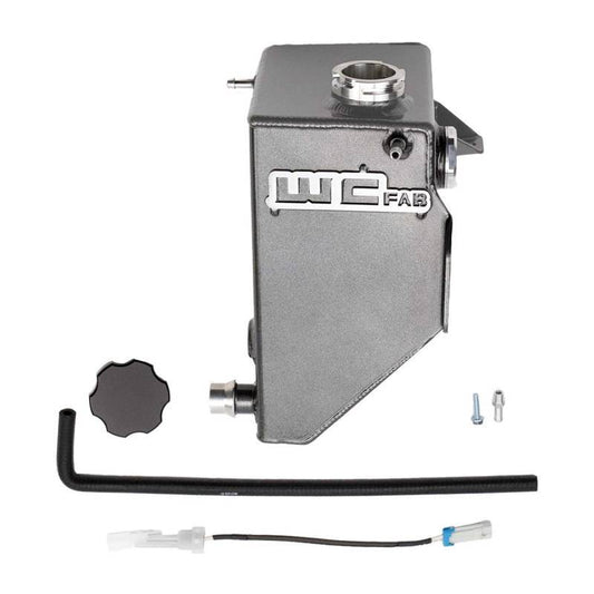 Wehrli 20-24 Chevrolet-GMC 6.6L L5P Duramax OEM Placement Coolant Tank Kit - CAT Yellow - WCF100268-CAT