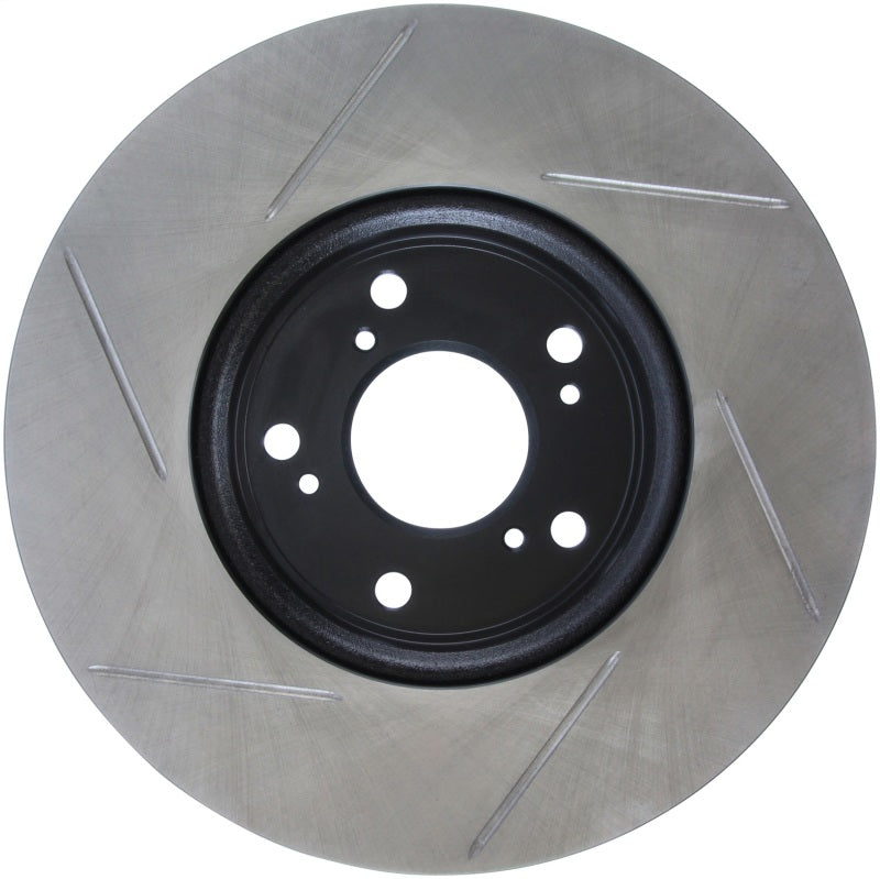 StopTech Slotted Sport Brake Rotor 2014 Honda Accord V6 Front Left - eliteracefab.com