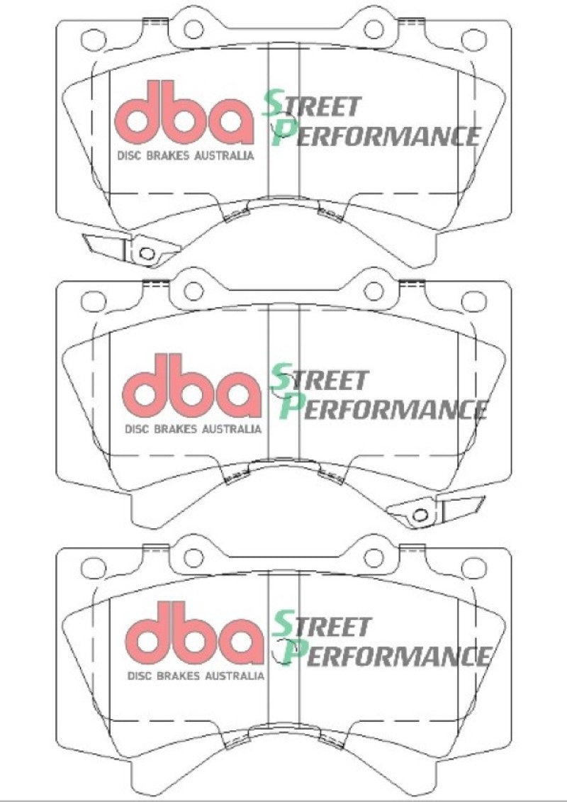 DBA Street Performance Front Brake Pads - DB1838SP DBA