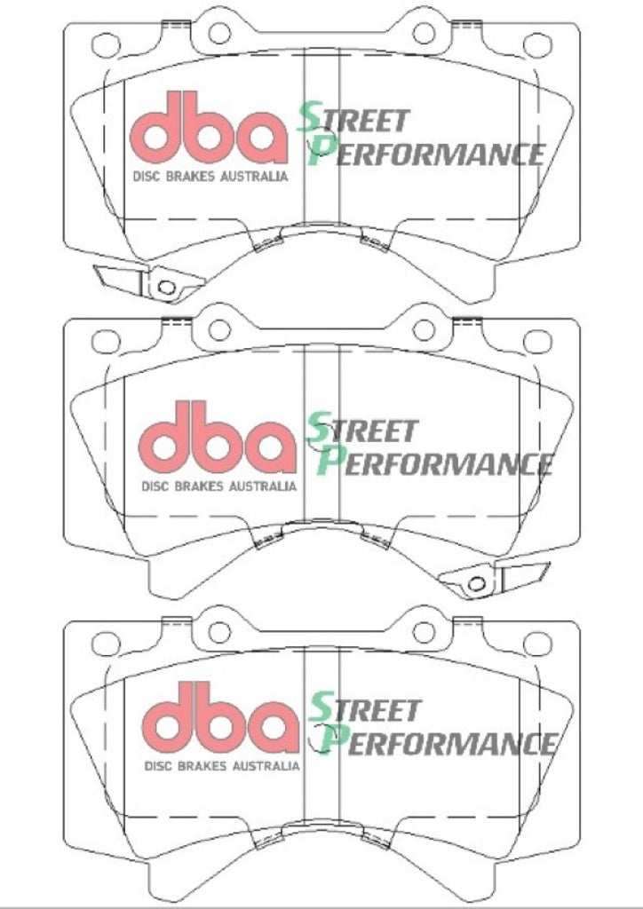 DBA Street Performance Front Brake Pads - DB1838SP