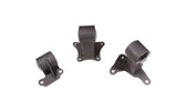 Innovative 94-97 Accord H/F Series Black Steel Mounts 95A Bushings (EX Chassis H22/F22A)