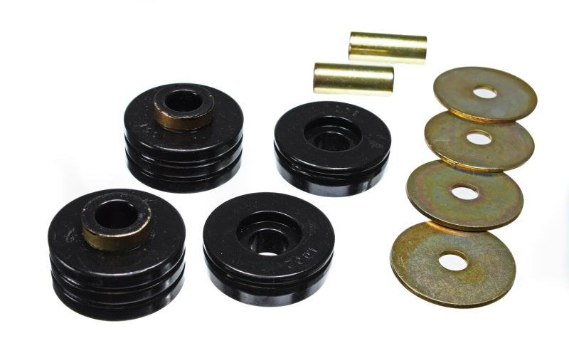 Energy Suspension 66-77 Ford Bronco 4WD Black Transmission Mount Set - eliteracefab.com