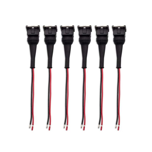 BLOX Racing Injector Pigtail Ev1 Female - Set Of 6 - eliteracefab.com