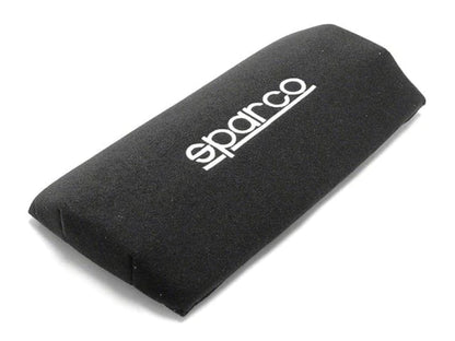 Sparco Cushion Lumbar Black - eliteracefab.com