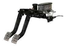 Load image into Gallery viewer, Wilwood Adjustable-Tandem Dual Pedal - Brake / Clutch - Fwd. Swing Mount - 6.25:1 - Black E-Coat - eliteracefab.com