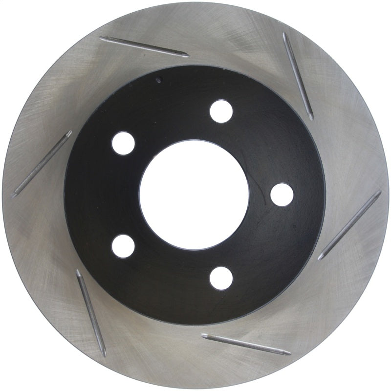 StopTech Power Slot 94-02 Mustang (Excl Cobra) / 03-04 Mustang Base/GT Rear Left Slotted Rotor Stoptech