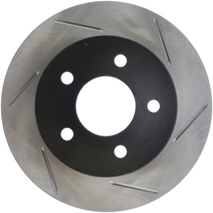 StopTech Power Slot 94-02 Mustang (Excl Cobra) / 03-04 Mustang Base/GT Rear Left Slotted Rotor Stoptech