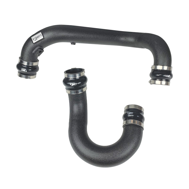 Injen 18-19 Audi S4/S5 (B9) V6 3.0L Turbo Wrinkle Black Intercooler Piping - eliteracefab.com