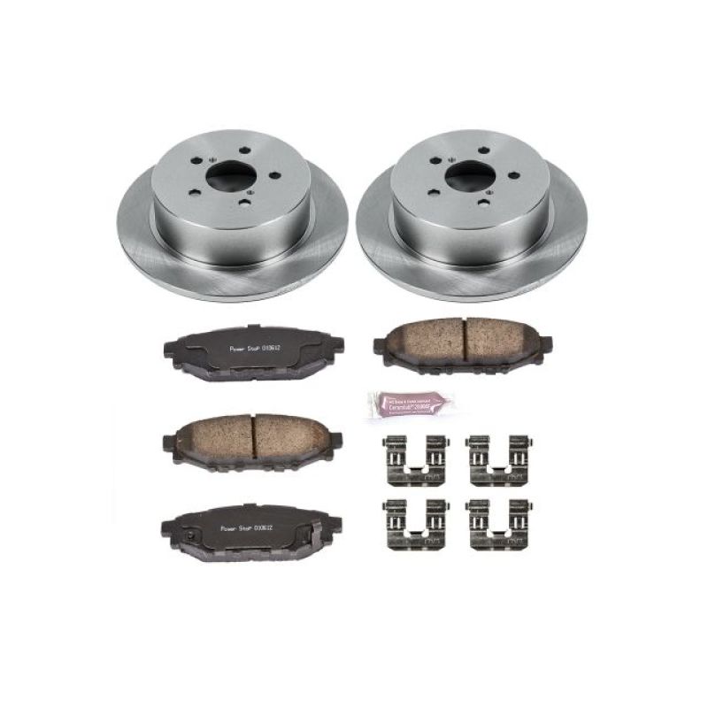 Power Stop 05-09 Subaru Legacy Rear Autospecialty Brake Kit - eliteracefab.com