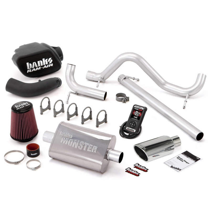 Banks Power 07-11 Jeep 3.8L Wrangler - 2dr Stinger System w/ AutoMind Banks Power