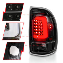 Load image into Gallery viewer, ANZO 1997-2004 Dodge Dakota LED Taillights Black Housing Clear Lens Pair - eliteracefab.com